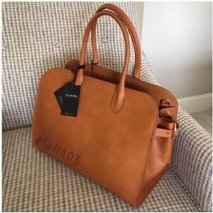 Claudia Firenze Viral The Row Margaux Style Bag In Leather